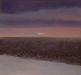 Antarctic McMurdo Station Art David Rosenthal Late Season Sun On Ice Berg Oil on Linen painting